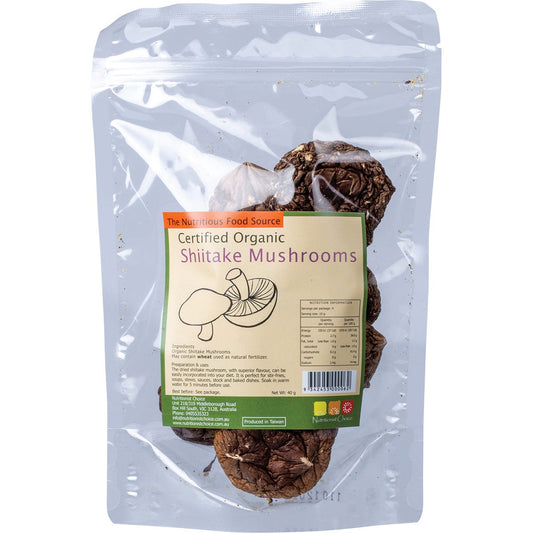 Nutritionist Choice- Shiitake Mushrooms-40g