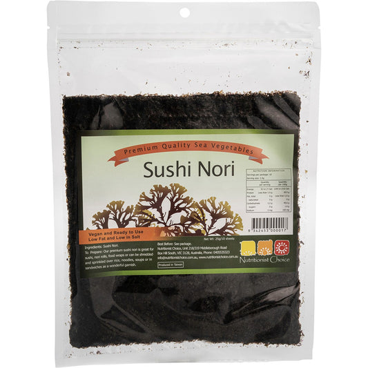 Nutritionist Choice- Sushi Nori 10 Sheets-25g