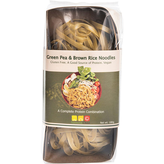 Nutritionist Choice- Rice Noodles Green Pea & Brown-180g