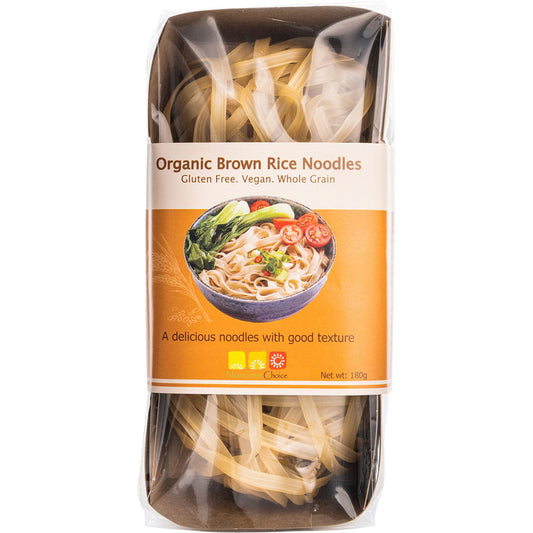 Nutritionist Choice- Rice Noodles Organic Brown-180g