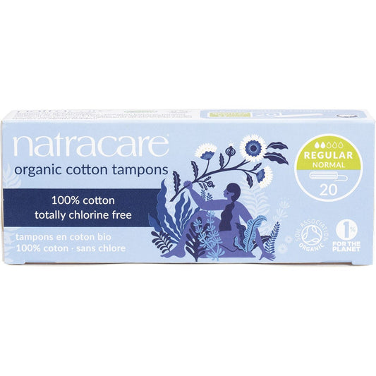 Natracare- Tampons (Non-Applicator) Regular-20pk
