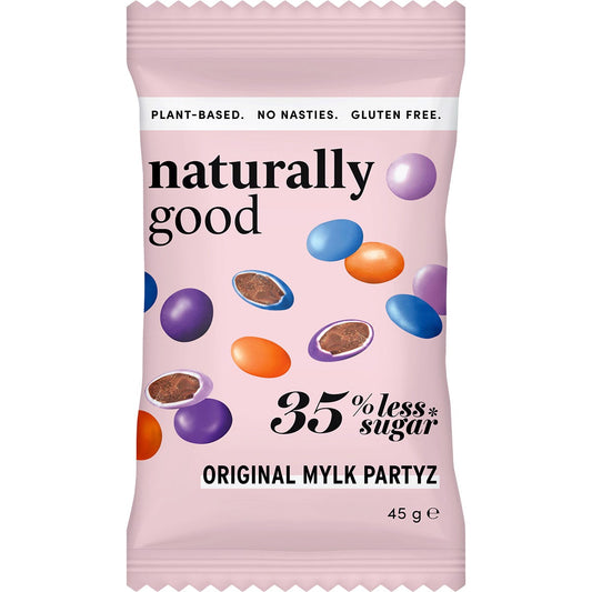 Naturally Good- Original Mylk Partyz 35% less sugar-10x45g