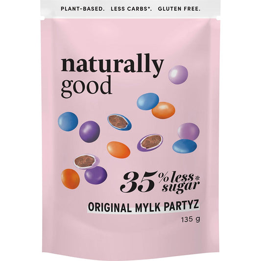 Naturally Good- Original Mylk Partyz 35% less sugar-6x135g