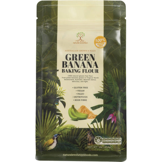 Natural Evolution- Green Banana Baking Flour Green Banana-454g