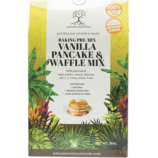 Natural Evolution- Vanilla Pancake & Waffle Mix-389g