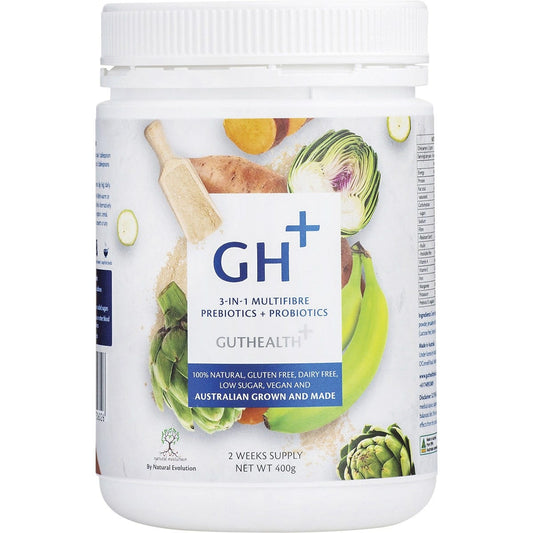 Natural Evolution- GH+ Prebiotics + Probiotics 3-in-1 Multifibre-400g