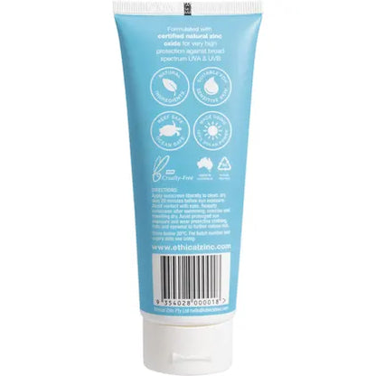 Ethical Zinc- Natural Clear Zinc Sunscreen SPF 50+-100g