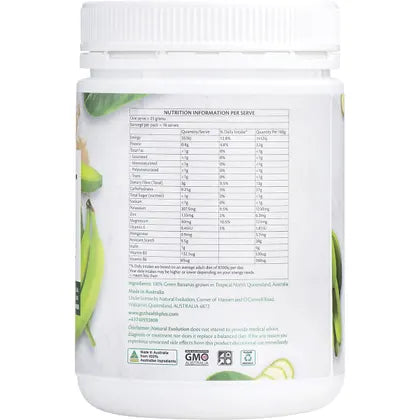 Natural Evolution- GH+ Green Banana Resistant Starch 3-in-1 Multifibre-400g