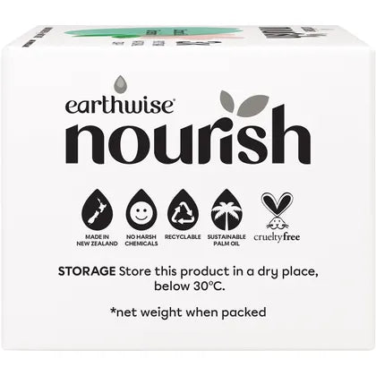 Earthwise Nourish- Natural Soap Bar Coconut & Gardenia-3pk