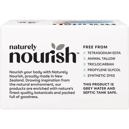 Earthwise Nourish- Natural Soap Bar Goat's Milk & Shea Butter-3pk