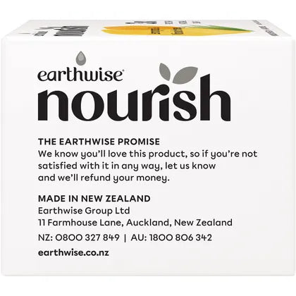 Earthwise Nourish- Natural Soap Bar Lemongrass & Manuka Honey-3pk