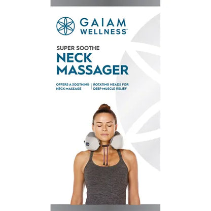 Gaiam- Neck Massager with USB Charger