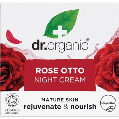 Dr. Organic- Night Cream Rose Otto-50ml