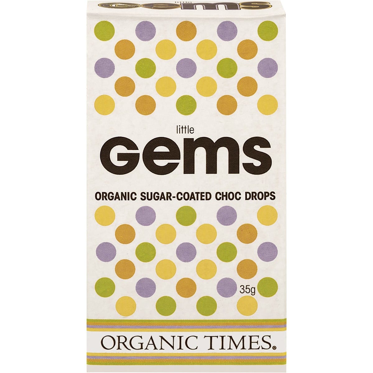 Organic Times- Chocolate Little Gems-18x35g