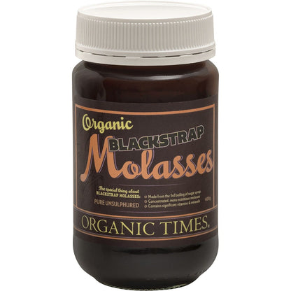 Organic Times- Blackstrap Molasses-400g