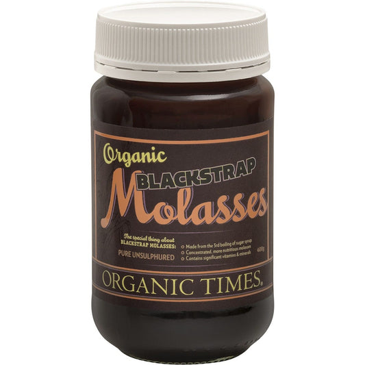 Organic Times- Blackstrap Molasses-400g