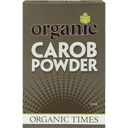 Organic Times- Carob Powder-200g