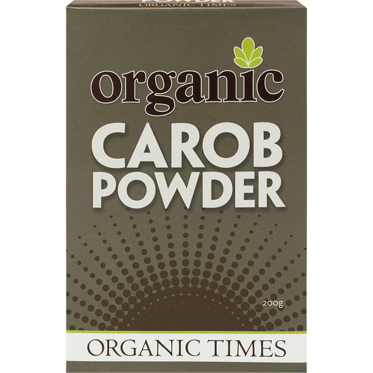 Organic Times- Carob Powder-200g