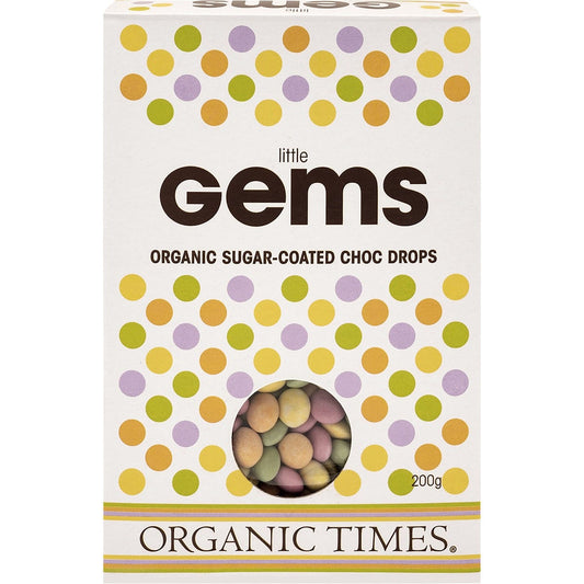 Organic Times- Chocolate Little Gems-200g