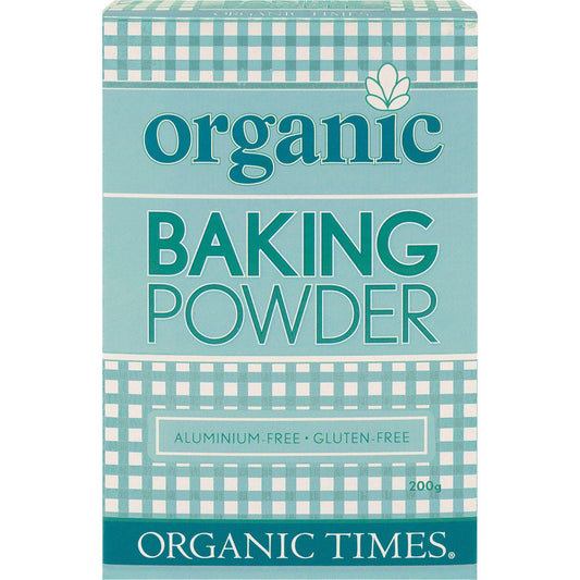 Organic Times- Baking Powder-200g