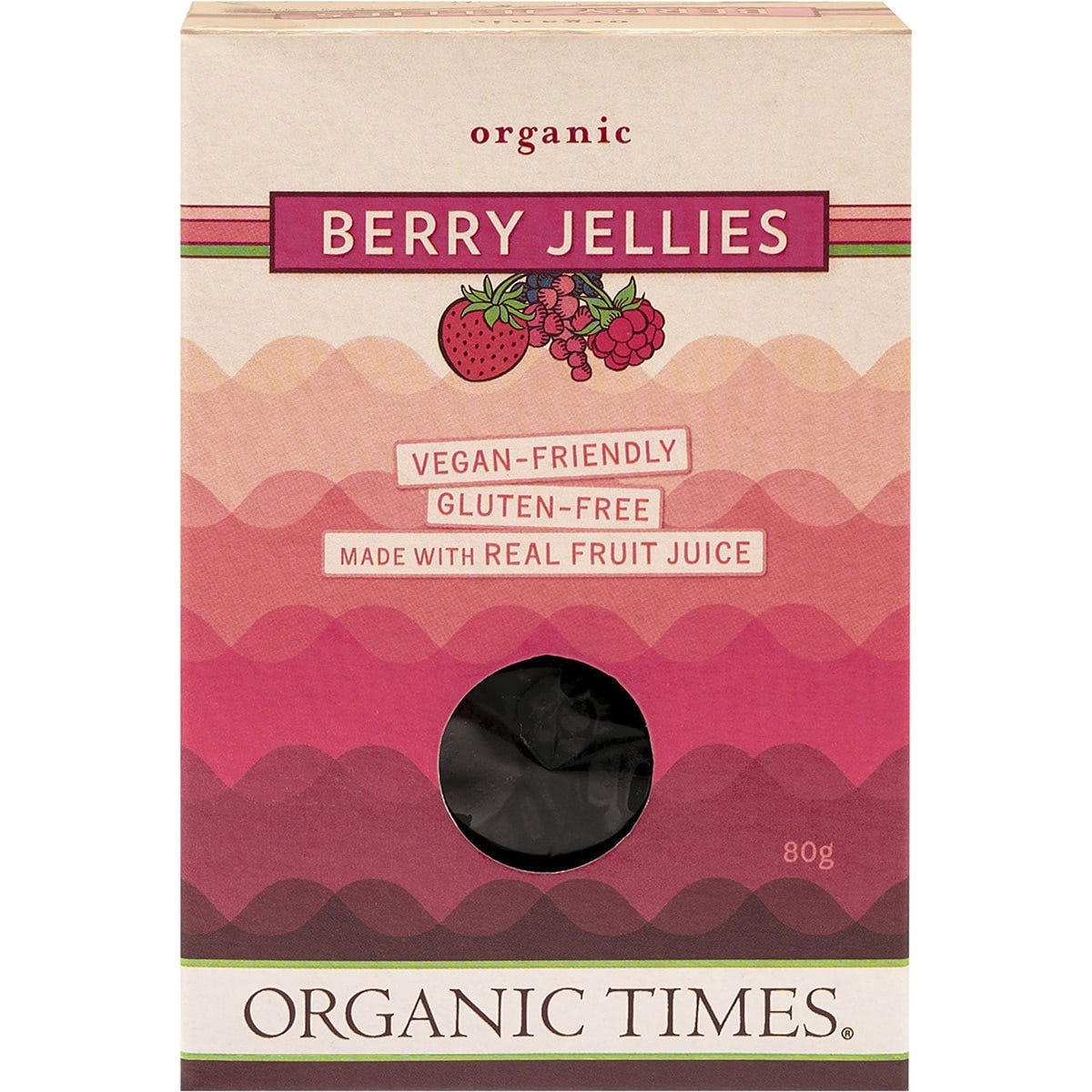 Organic Times- Berry Jellies-80g