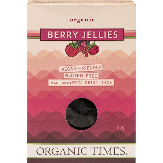 Organic Times- Berry Jellies-80g