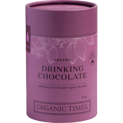 Organic Times- Drinking Chocolate-200g