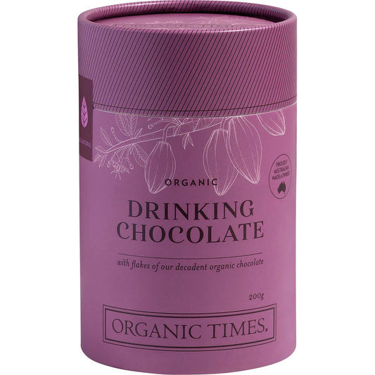 Organic Times- Drinking Chocolate-200g