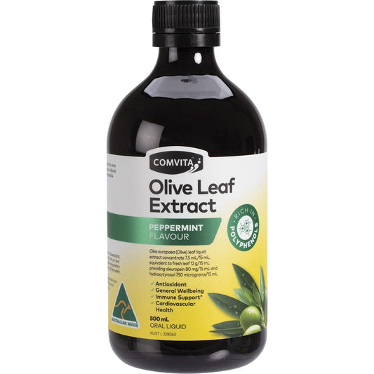 Comvita- Olive Leaf Extract Peppermint-1L