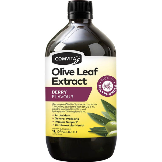 Comvita- Olive Leaf Extract Mixed Berry-1l