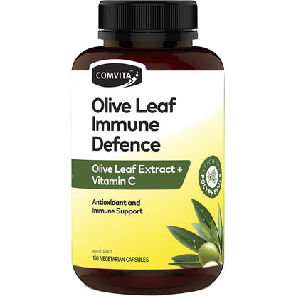 Comvita- Olive Leaf Extract Immune Defence Vege Caps-150 Caps