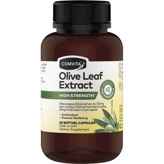 Comvita- Olive Leaf Extract Capsules-60 Caps