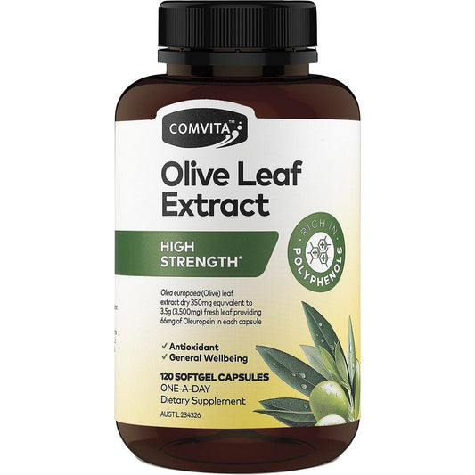 Comvita- Olive Leaf Extract Capsules-120 Caps