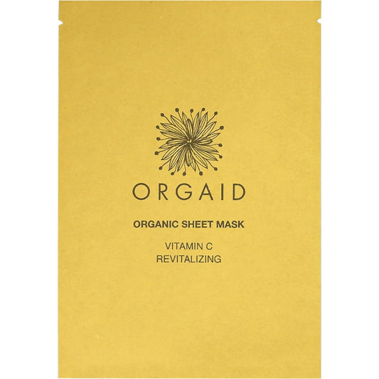 Orgaid- Organic Sheet Mask Vitamin C & Revitalizing-24ml