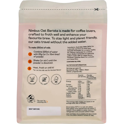 Nimbus- Oat Barista Milk Powder-300g
