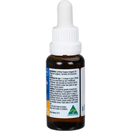 Solutions 4 Health- Oil of Wild Oregano with Turmeric Oil-25ml