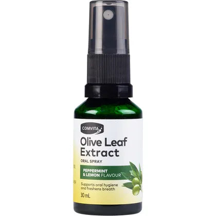Comvita- Olive Leaf Extract Oral Spray Peppermint & Lemon-30ml