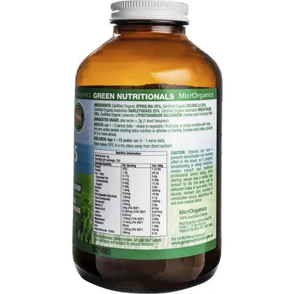 Green Nutritionals- Organic Green Superfoods Powder-450g
