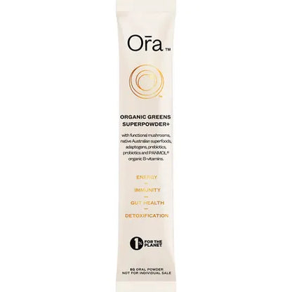 Ora Health- Organic Greens Superpowder+ Daily Sachets-7x8g