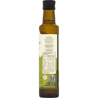 Hemp Foods Australia- Organic Hemp Gold Seed Oil -6x250ml