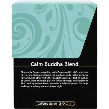 Buddha Teas- Organic Herbal Tea Bags Calm Buddha Blend-18pk