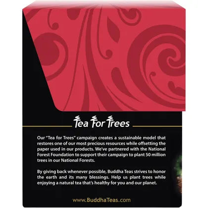 Buddha Teas- Organic Herbal Tea Bags Digestive Nirvana Blend-18pk
