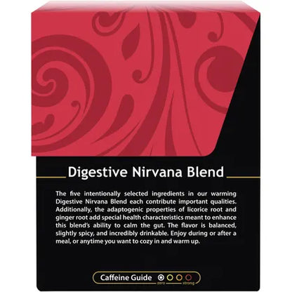 Buddha Teas- Organic Herbal Tea Bags Digestive Nirvana Blend-18pk