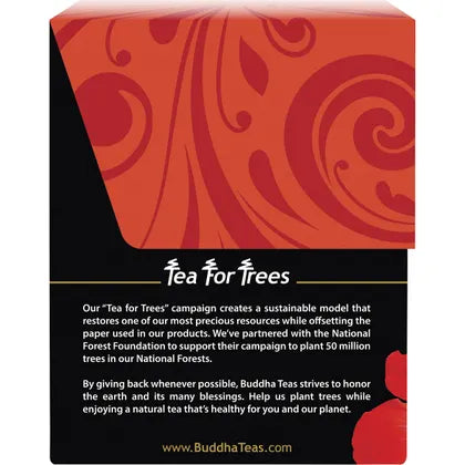 Buddha Teas- Organic Herbal Tea Bags Hibiscus Tea-18pk