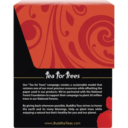 Buddha Teas- Organic Herbal Tea Bags Hibiscus Tea-18pk