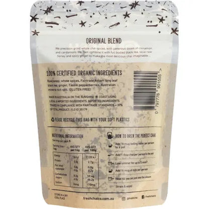 The Fresh Chai Co.- Original Blend Fresh Sticky Chai-125g