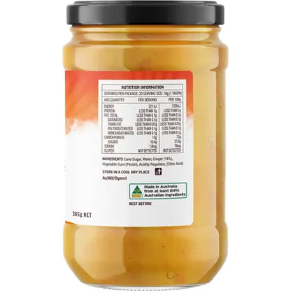 Buderim Ginger- Original Ginger Marmalade-365g