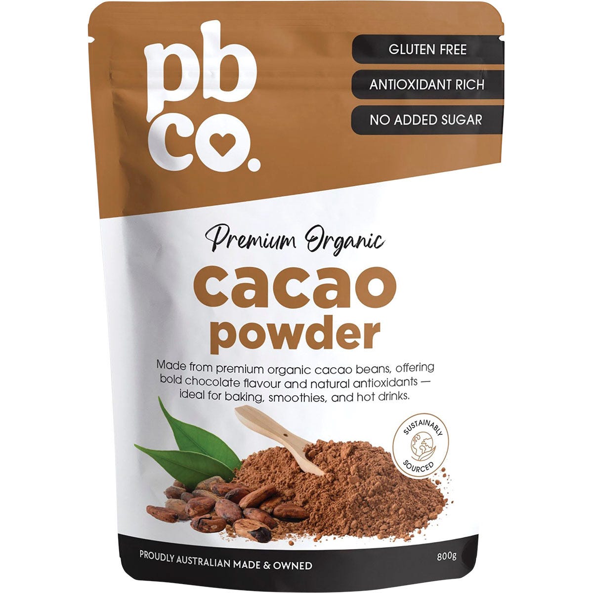PBco- Organic Cacao Powder-800g