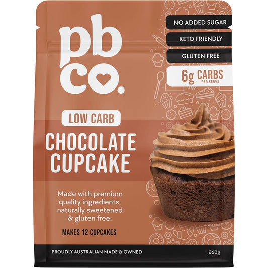PBco- Chocolate Cupcake Mix Low Carb-260g