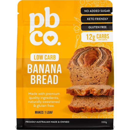PBco- Banana Bread Low Carb-350g